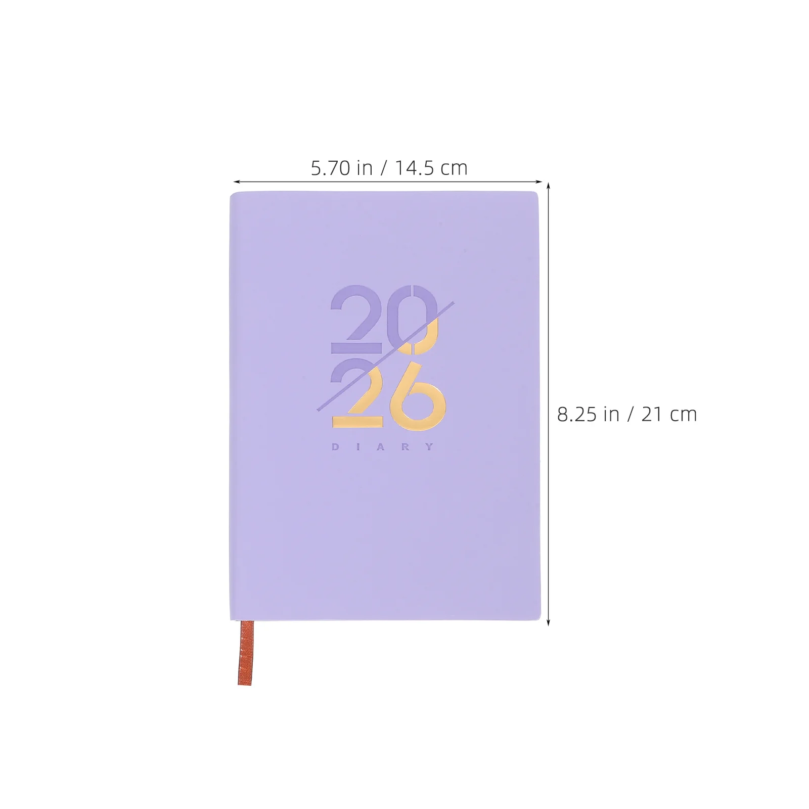 Planner Book 2026 English Daily Weekly Monthly Undated Calendar Notebook Smooth Writing Paper for School