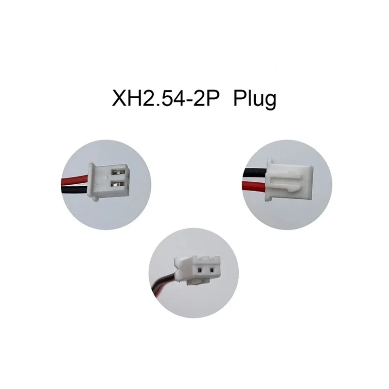 Akumulator litowy 7.4V 18650 2600/3200mAh ładowalny akumulator, sprzęt monitorujący, płyta ochronna + wtyczka XH2.54-2P