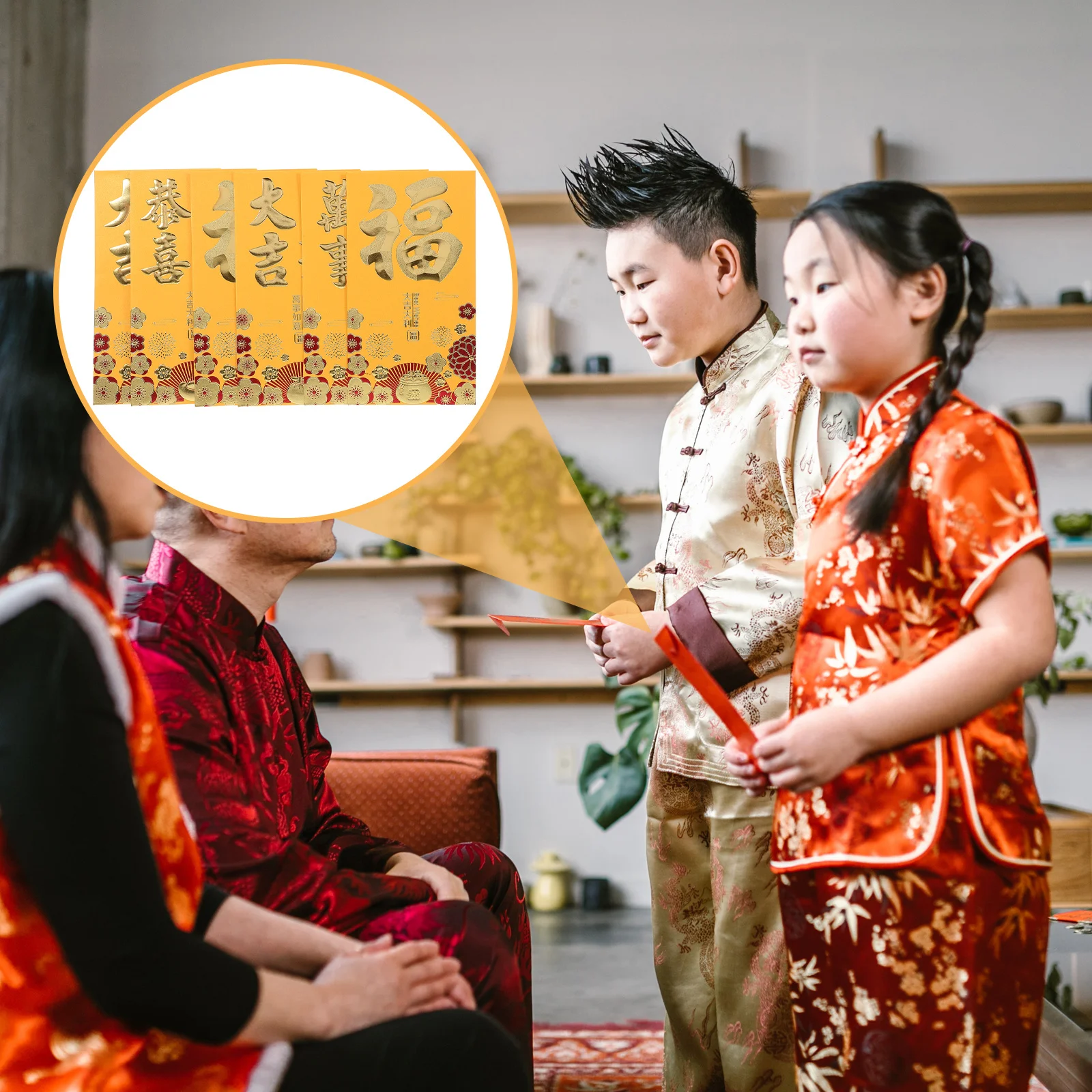 

Cartoon Packets Year Of The Snake Design Money Envelopes For Chinese New Year Spring Festival Envelopes Lucky Cash Gifts