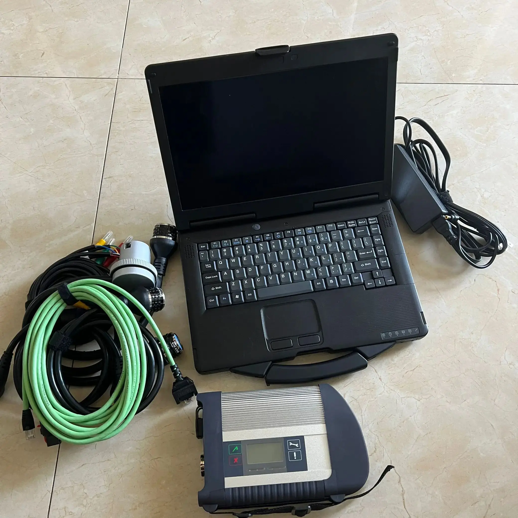 Mb Star C4 Plus Doip SD CONNECT Best Laptop CF53 8g i5 480GB SSD Full Set Diagnosis for Cars Ready to Use