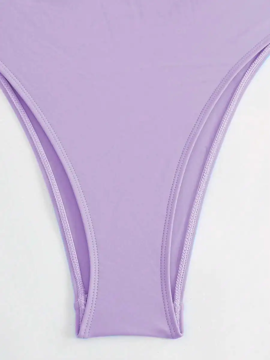 

Womens One-Piece Swimsuit With Hollow Out Starfish Decor Ruched Tummy Control Beach Vacation