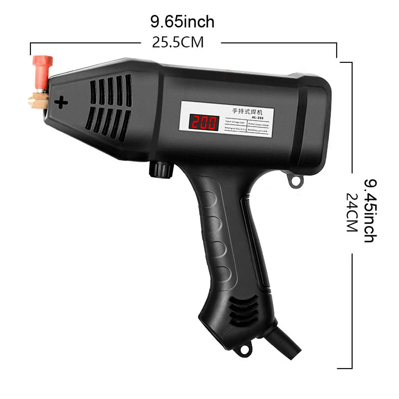 แบบพกพาเครื่องเชื่อมแบบแท่งเครื่องเชื่อม 110V ขนาดกะทัดรัดน้ําหนักเบา Igbt อินเวอร์เตอร์ดิจิตอลจอแสดงผลมือถือเครื่องเชื่อม