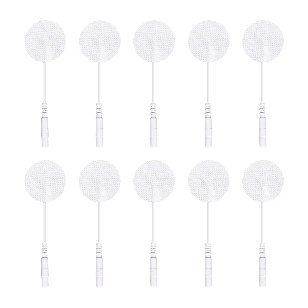 EMS Electrode Pads 3cm for TENS Unit Digital Massage Machine Muscle Stimulator Non-woven Gel Patches Massager Accessories