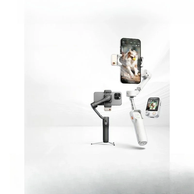 Stabilizer balance mobile phone anti-shake handheld shooting gimbal fully automatic 360 degree rotation mirror tracking