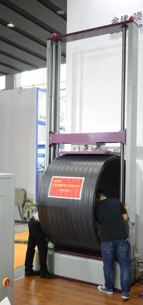 ISO 13968 EN 1446 ISO 5893 Ring Loop Stiffness Flexibility Testing Machine