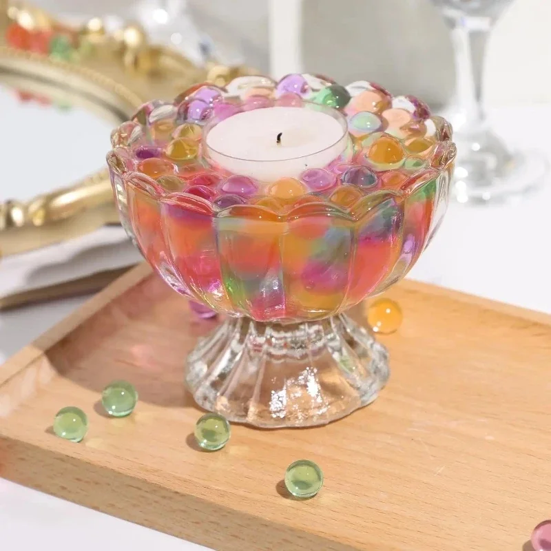 9Y1 Doos Soorten Kleur Kristal Modder Kristal Aarde Spons Kristal Kralen Gekleurd Aardewerk Bubble Kralen Grondloze Teelt