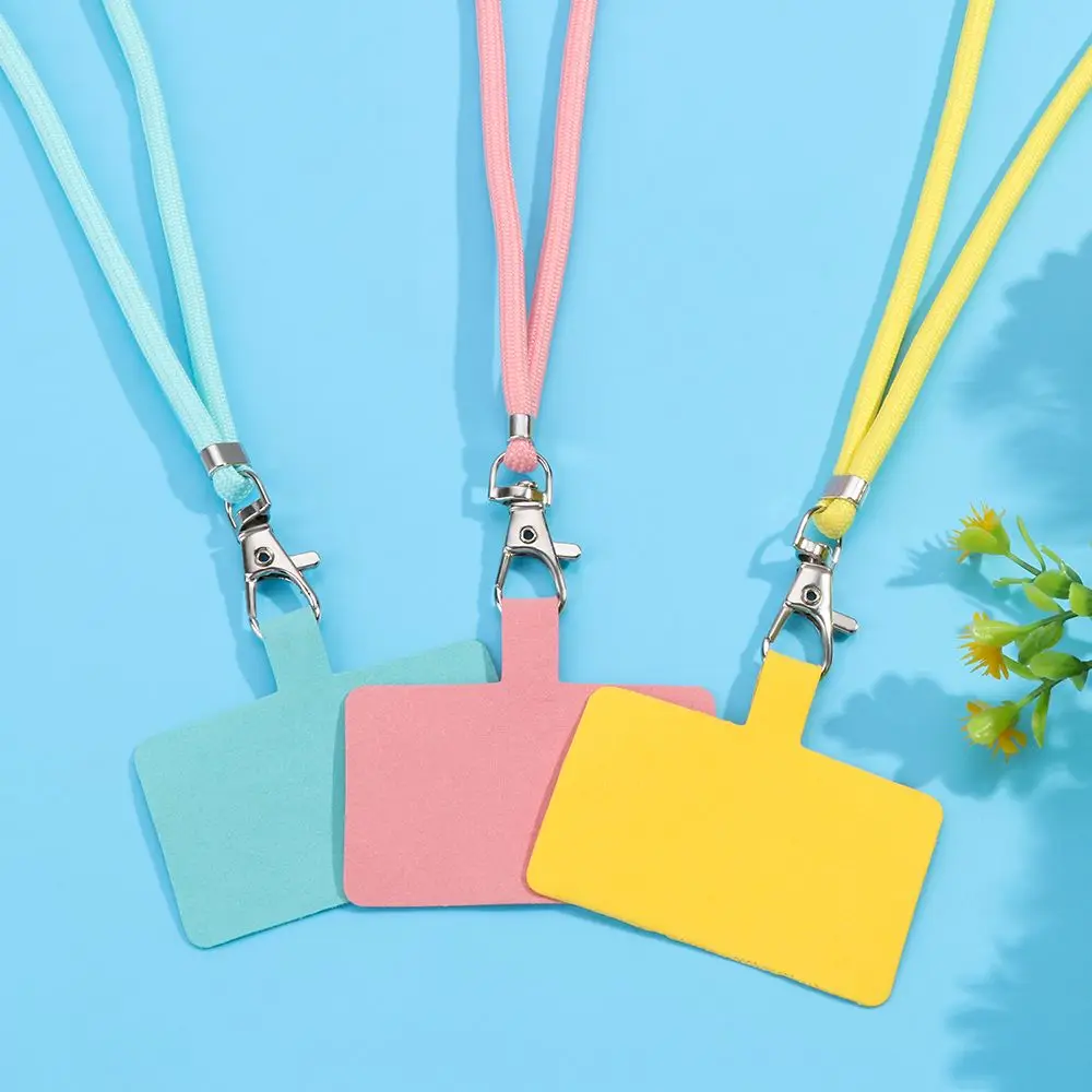 

Регулируемый страховочный ремешок для телефона с защитой от потери, нейлоновый шнурок для ношения через плечо, крепление на шею, патч-фиксатор