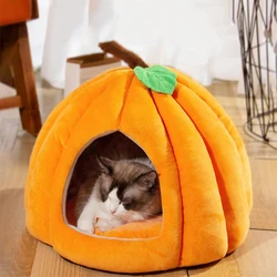 Cats Bed Fluffy Beds for Winter Accessory Warm Kitten Plush Puppy Accessories House Goods Cushions Pet Supplies Houses All Dog