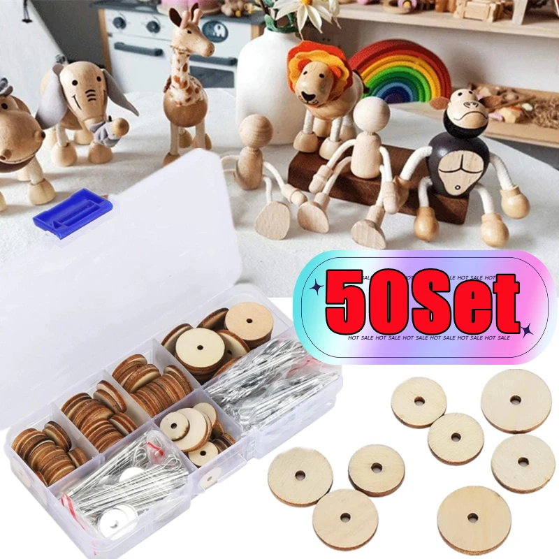 

Новый 50, набор кукольных суставов, аксессуары для рукоделия, подвижный плюшевый мишка, принадлежности для изготовления кукол, аксессуары для изготовления суставов для кукол