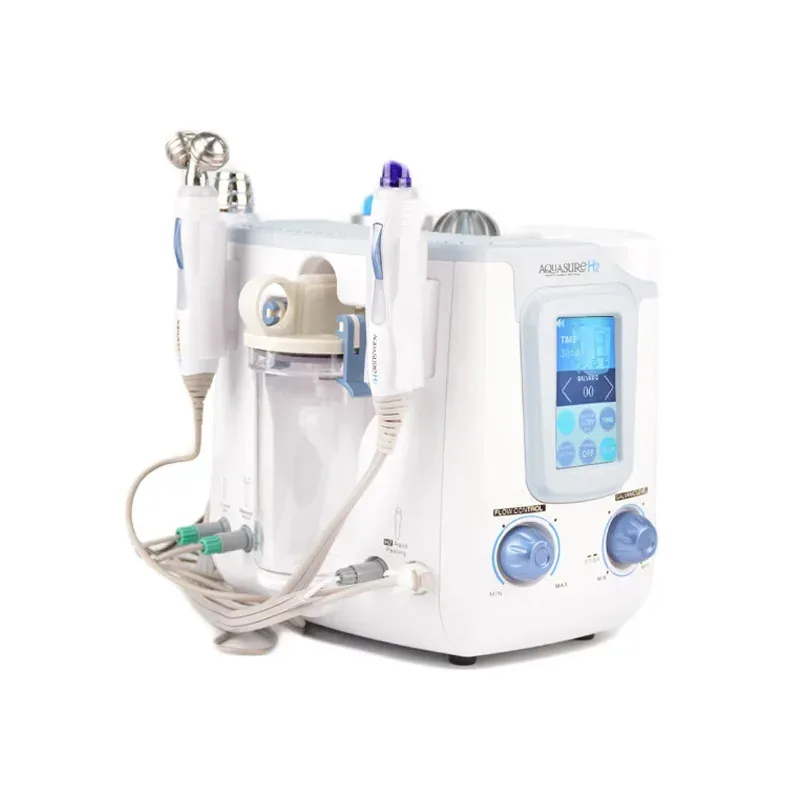 

2025Aquasure 3Aquasure 3 in 1 Deep Skin Cleansing Machine.Facial Spa H2 O2 Water Bubble Microcurrent Hydra Dermabrasion Machines