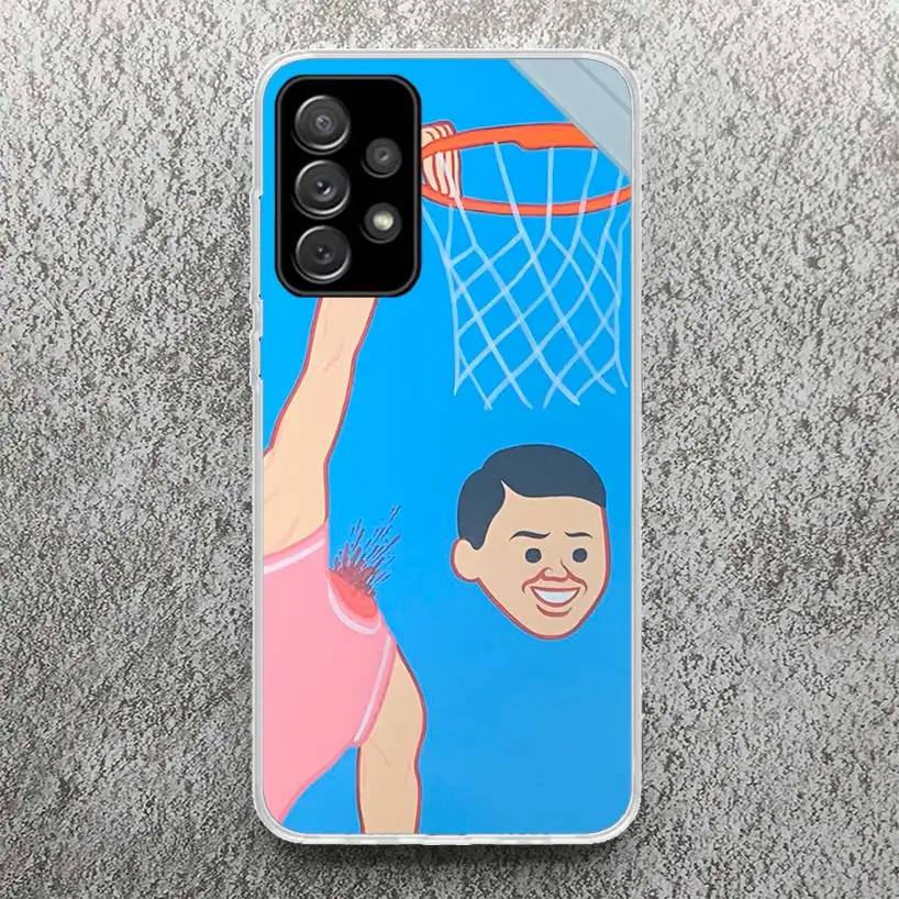 Coque de téléphone souple à imprimé de bande dessinée de Joan Cornella, étui pour Samsung A51 A50 A21S A70 A71 A31 A41 A10 A20E A30 A40 horizon A7 A8 A9