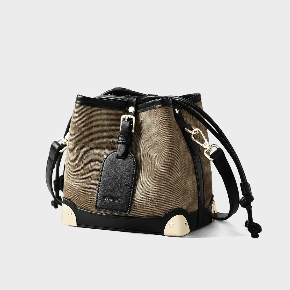 

Женская сумка через плечо из натуральной кожи 2025 года — элегантный кошелек-ведро, роскошная женская сумка через плечо, модный летний клатч