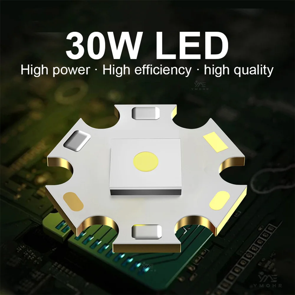 High Power Flashlight USB Rechargeable Led Flashlight Zoomable Built in Battery EDC Torch Camping Climbing Tactical Flashlights