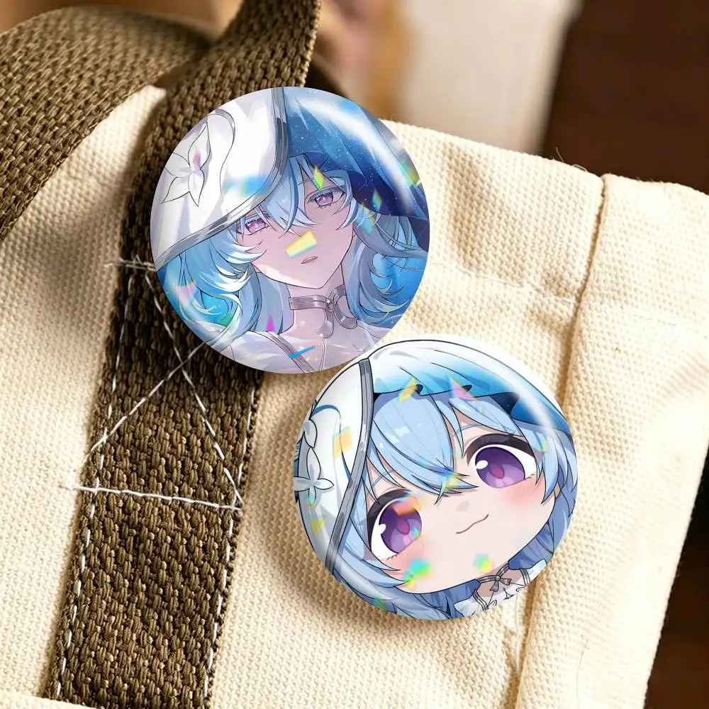 W-Wuthering Waves Shorekeeper 25mm 32mm 44mm 58mm 75mm Brooches Badges Pins for Accessories Gift