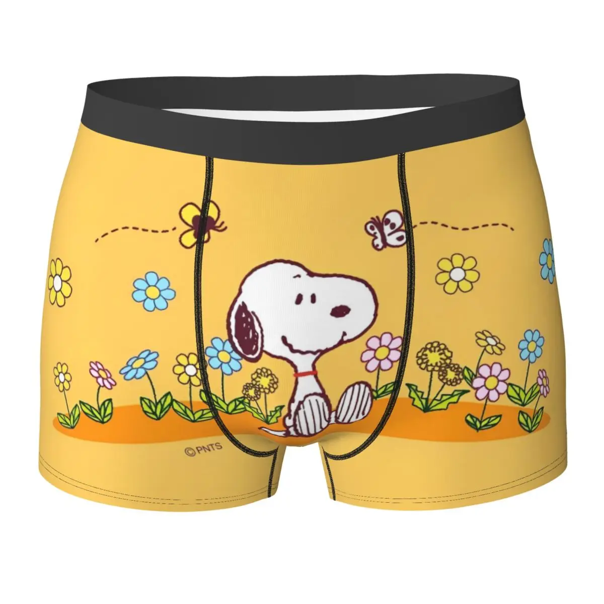 Snoopys กางเกงขาสั้นกางเกงในชุดชั้นในขายร้อนผู้ชาย Boxershorts ตลก Custom Oversize Underpants