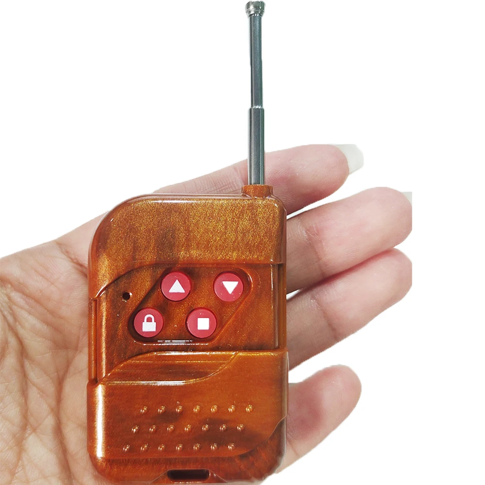 6 قطعة 433 ميجا هرتز التحكم عن بعد بوابة إلكترونية فتحت باب المرآب ناسخ ريموت كنترول رمز التعلم استنساخ رمز رمز ثابت #5