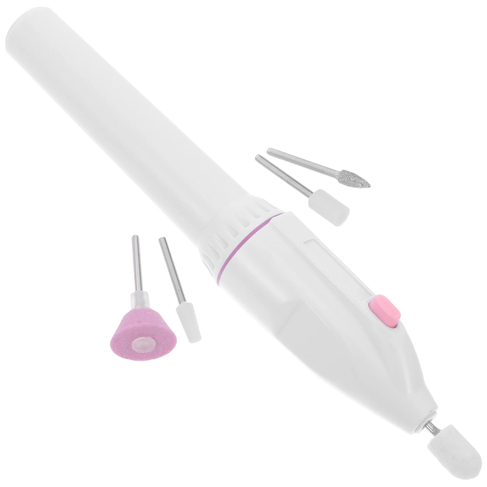

Electric Nail File Portable Drill Machine Operated Manicure Tool Compact Low Noise Multifunctional Stable Nail Polishing