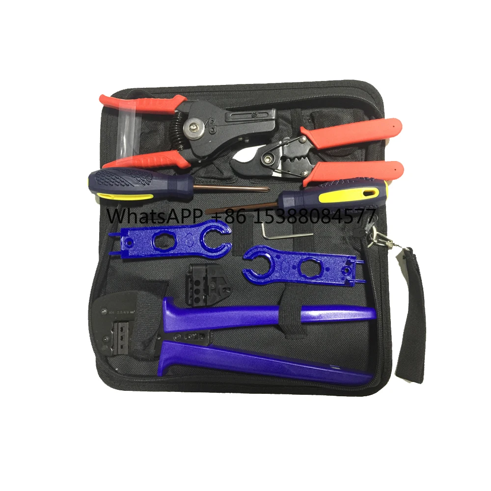 

Crimping Tool and Wire Stripper Set MC- 4 MC3 Crimping Tool Use for Solar Pv Cable MC- 4 Tool Set