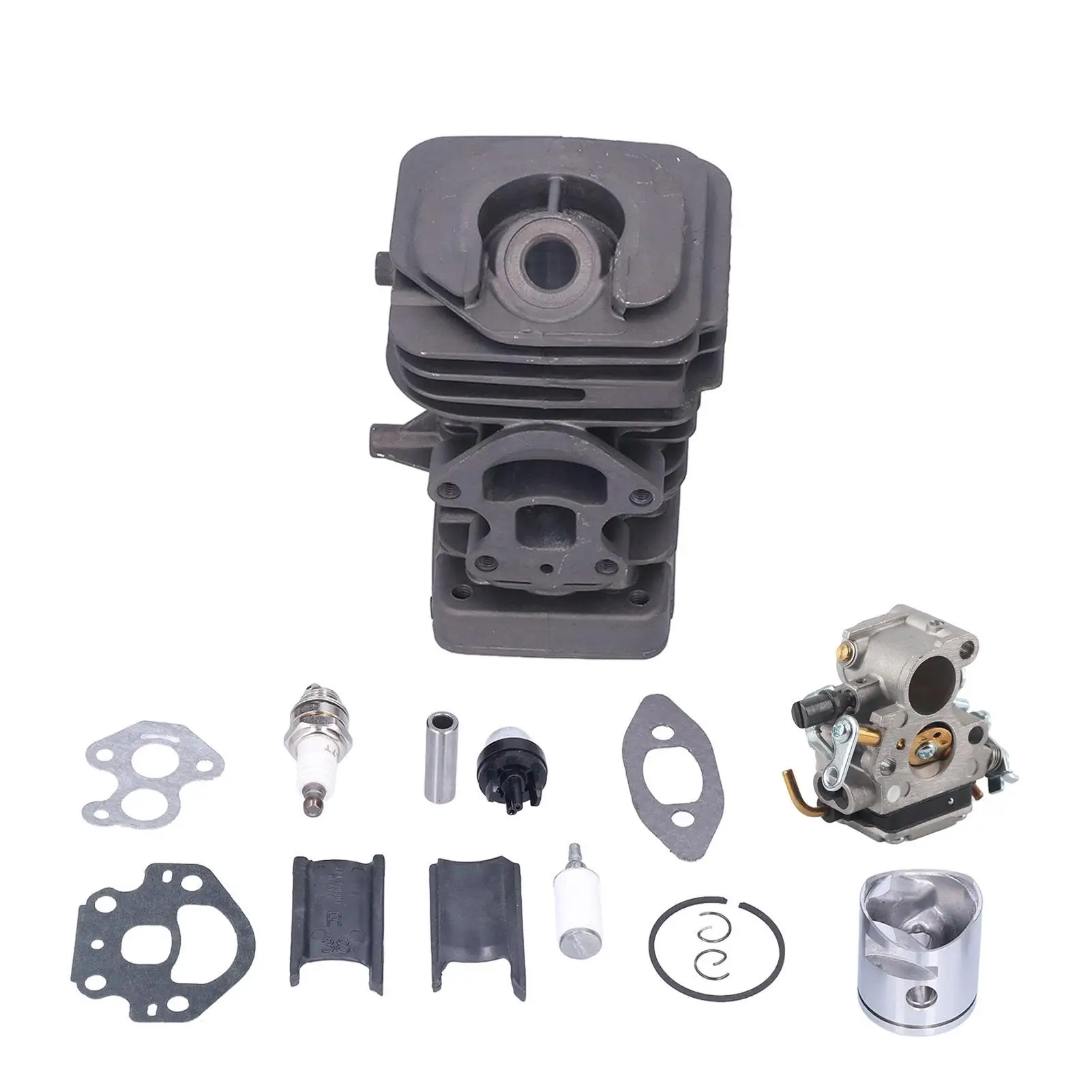 Chainsaw Carb Cylinder Piston Carburetor Kit for Husqvarna for 235 236 236E 240 240E