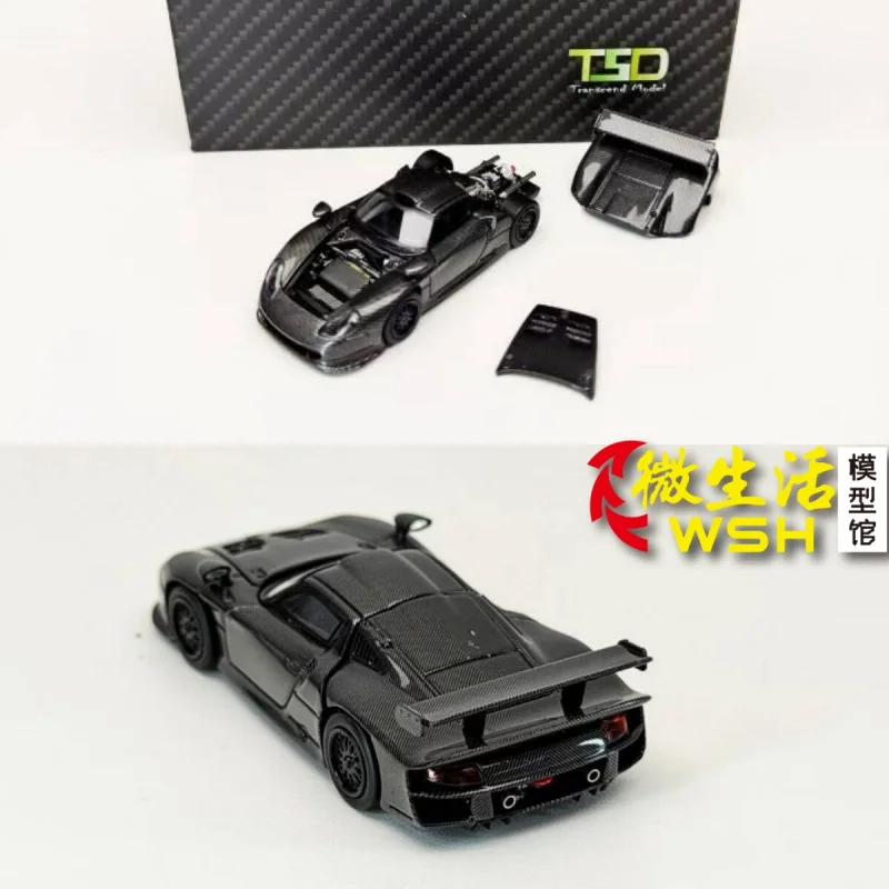 Масштабная модель 1:64 911 LeMans GT1 с открывающимися передними и задними крышками, из сплава, для коллекции взрослых, демонстрационный экземпляр, в наличии