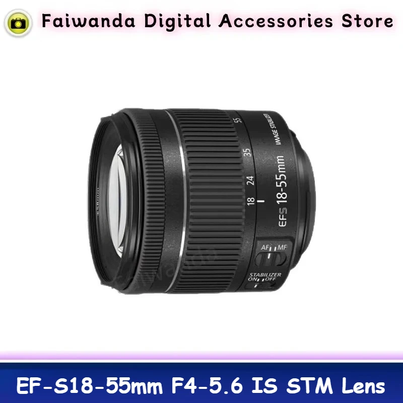 

95% New Genuine EF-S18-55mm f/4-5.6 IS STM Lens For Canon APS-C DSLR Camera