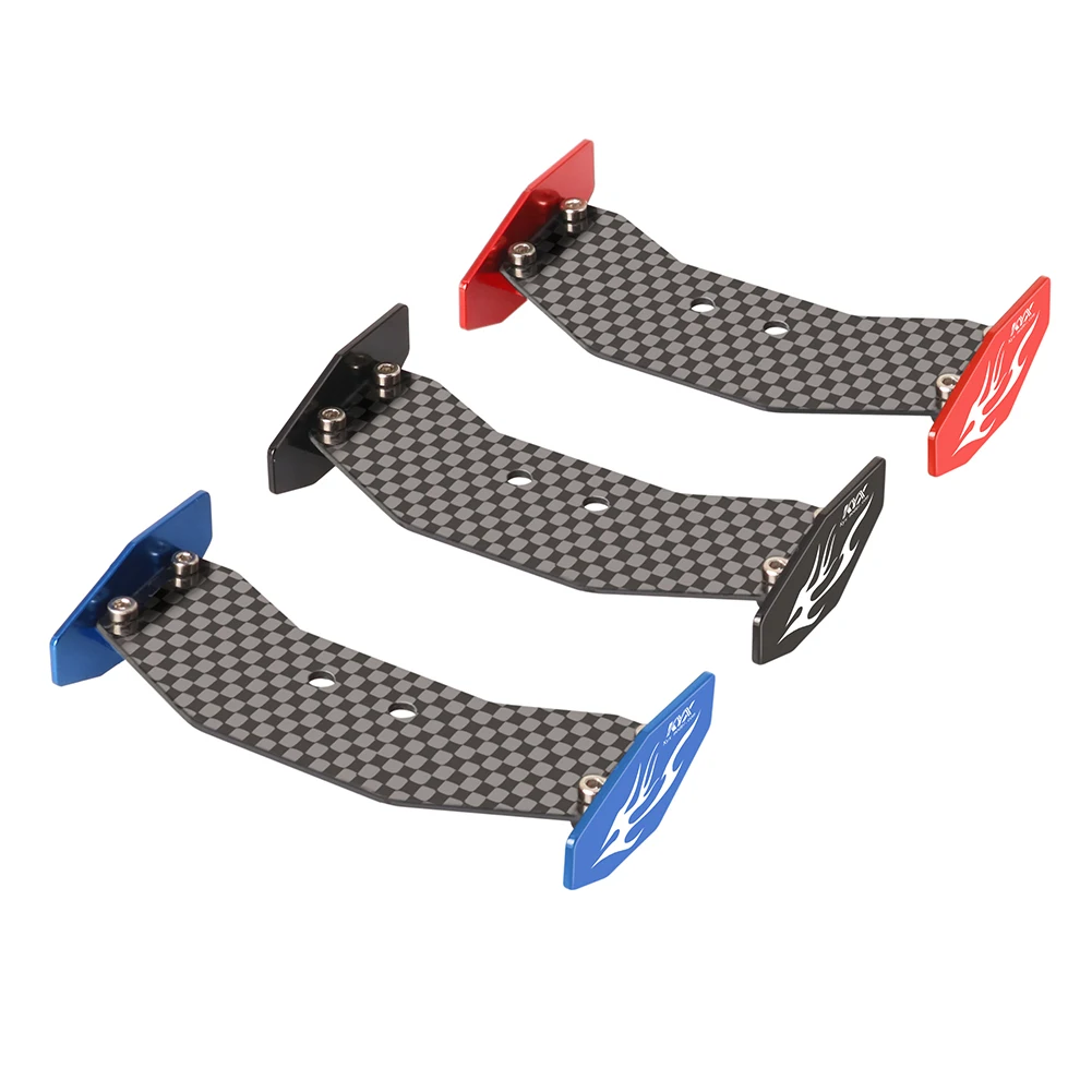 KYX Racing CNC In Alluminio Ala Posteriore Spoiler Aggiornamenti Parti di Accessori per 1/24 RC