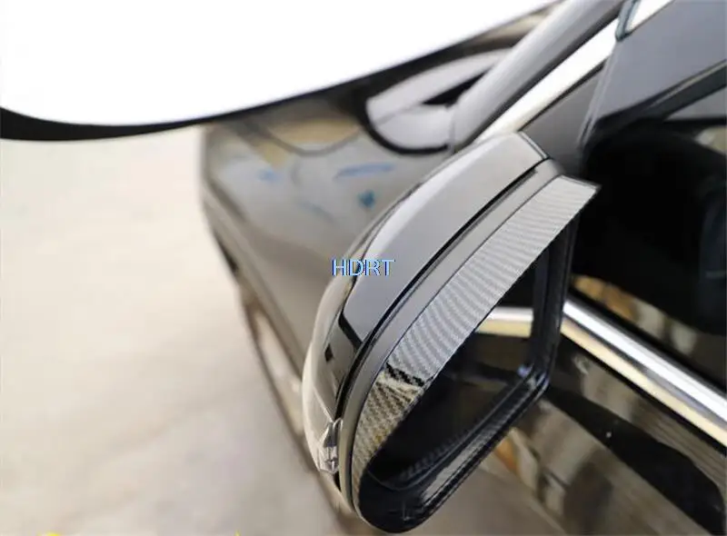 For Mercedes Benz GLB Class GLB220 X247 GLB200 2020 2021 Car Rearview Mirror Rain Eyebrow Shield Sun Shade frame Accessories view 4