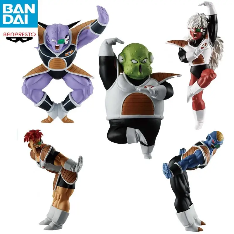

Bandai Namco Banpresto Dragon Ball Z Solid Edge Works Recoome Gurd Ginyu Jeese Burter In Stock Genuine Collector Figurine Toys