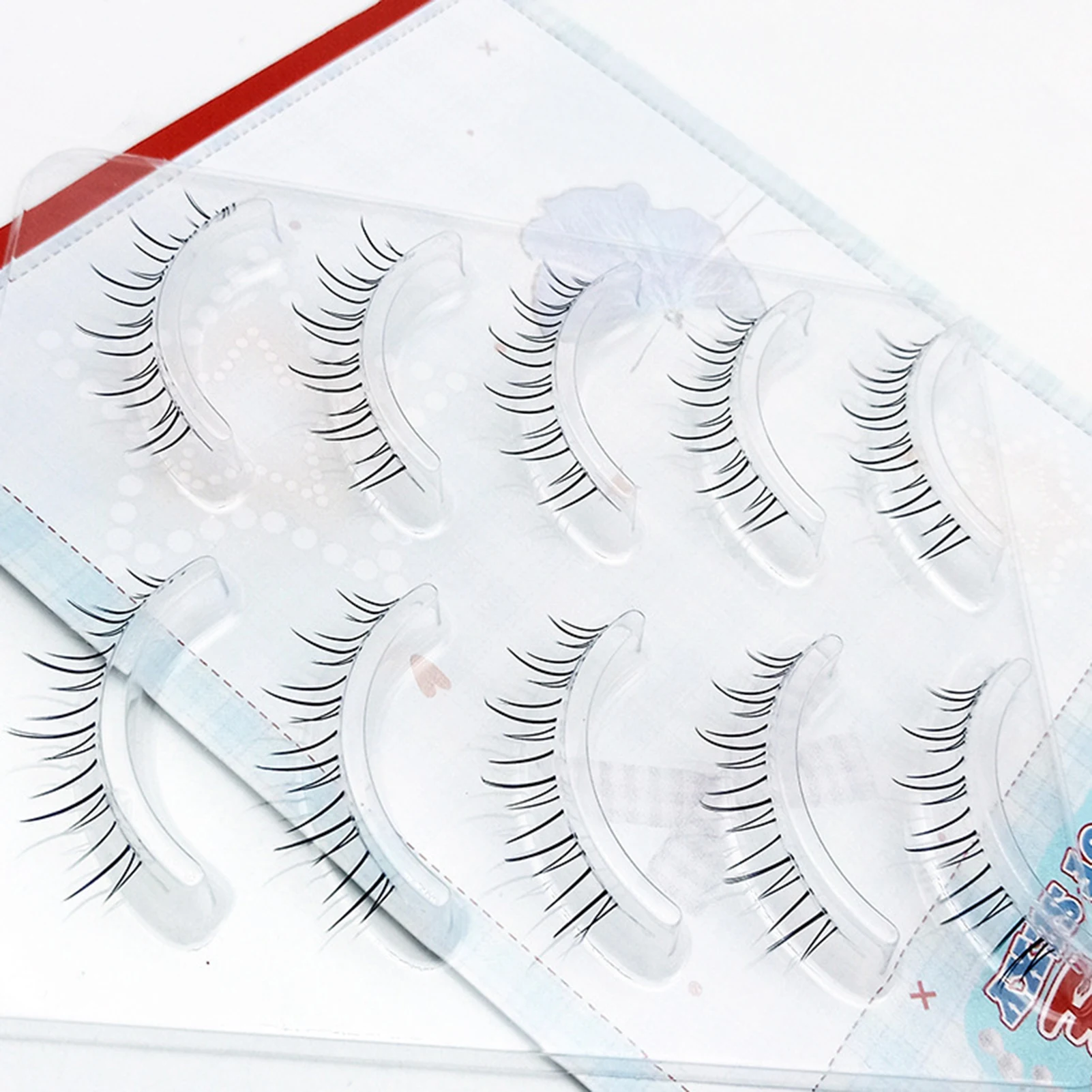 Extension de faux cils inférieurs naturels, 10 pièces, cils inférieurs vaporeux pour outils de maquillage pour débutants