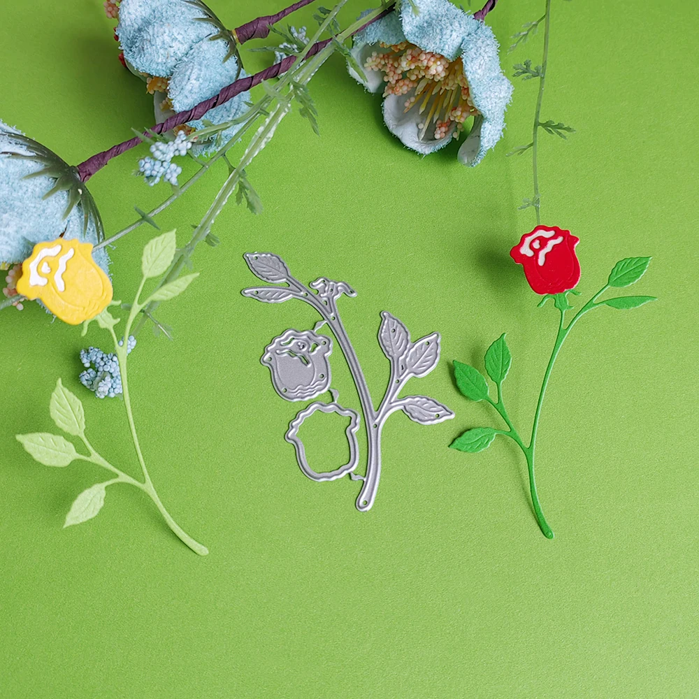 

beautiful roses cutting dies for English letters, scrapbooks, reliefs craft stamps, photo album puzzl