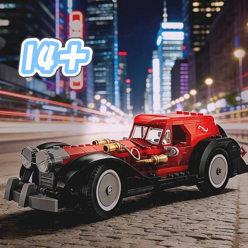 

New Creative Luxury Car Model Building Blocks 2026 In Stock Home Decoration Toys Perfect Festival Gifts for Adults Friends