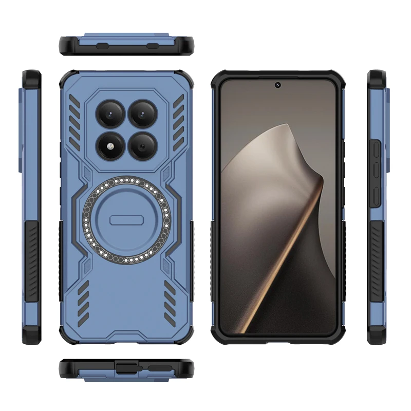 For Xiaomi POCO M8 M8 Pro 5G Case ELVEV Shockproof Magnetic 