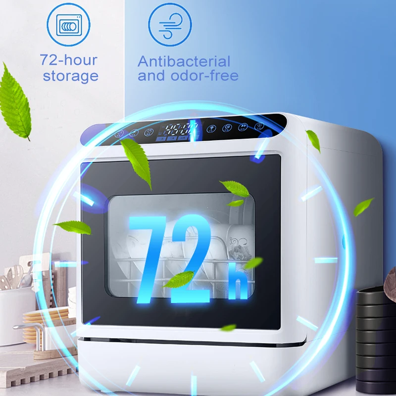 

Professional Electric Dishwasher Machine Automatic Integrated 5 Sets Home Kitchen Efficient Drying Disinfection for Sale