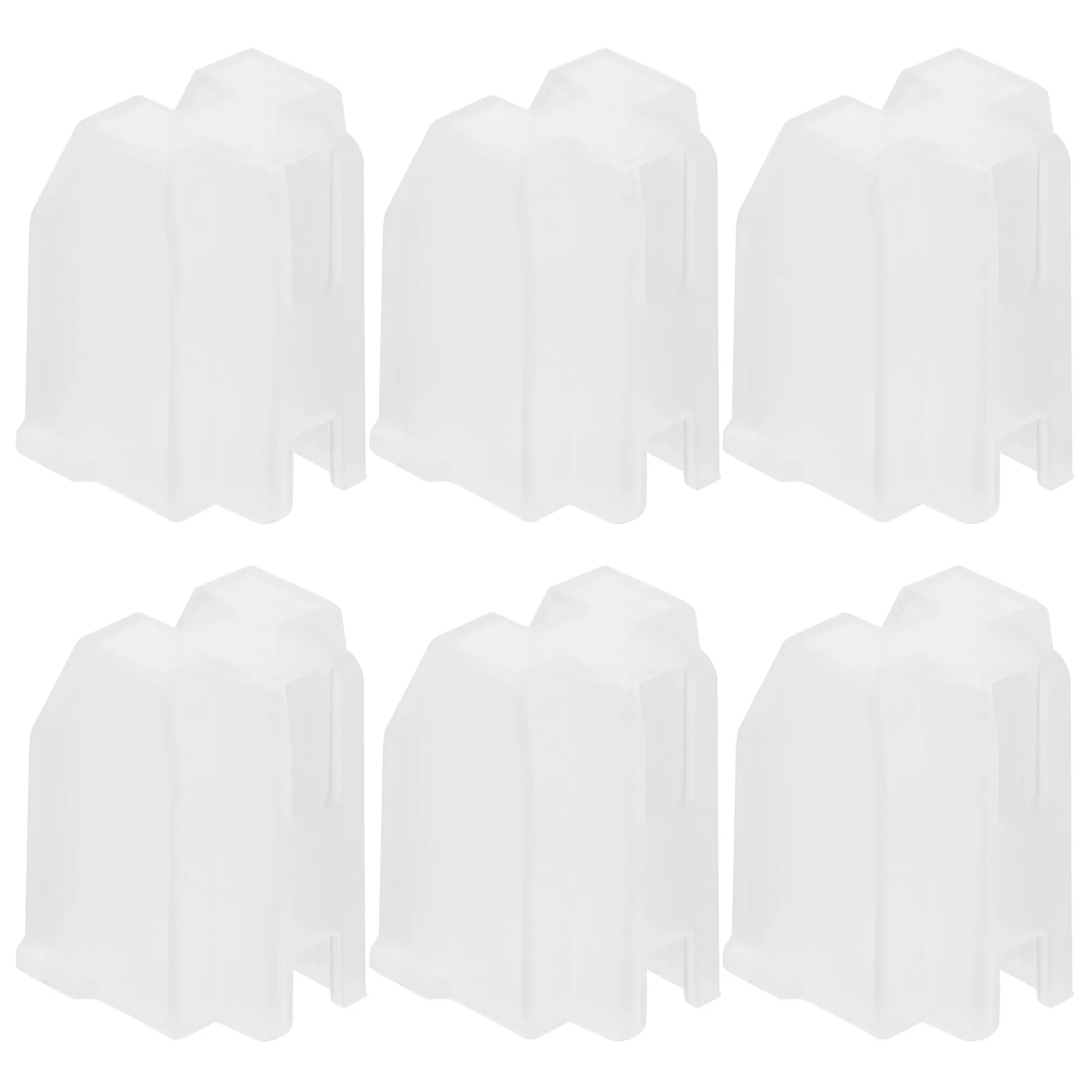 

6pcs Player Stylus Protector Dust Plastic Needle Cover Turntable Record Player Needle Dust Cover DJ Equipment Accessories Vinyl