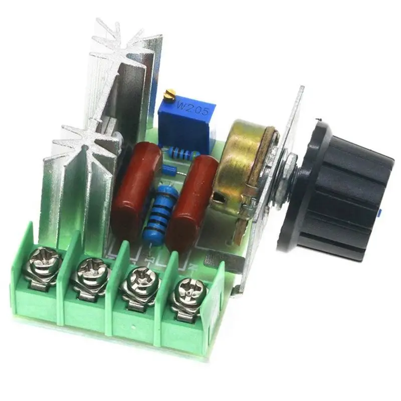 【PHONE ACCESSORY】Electronic Voltage Regulator Module 3PCS 2000 SCR Dimming Dimmer Motor Speed Controller Thermostat