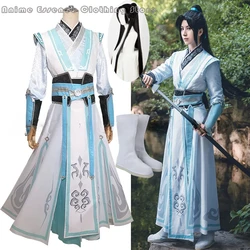 Villain Self-Rescue System Luo Binghe Anime Cosplay Costume Chinese Ancient Halloween Costumes Cosplay Men Women Clothes Wig