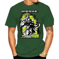 Il leggendario Broly cosa non mi uccide dovrebbe correre t-shirt da uomo in cotone t-shirt