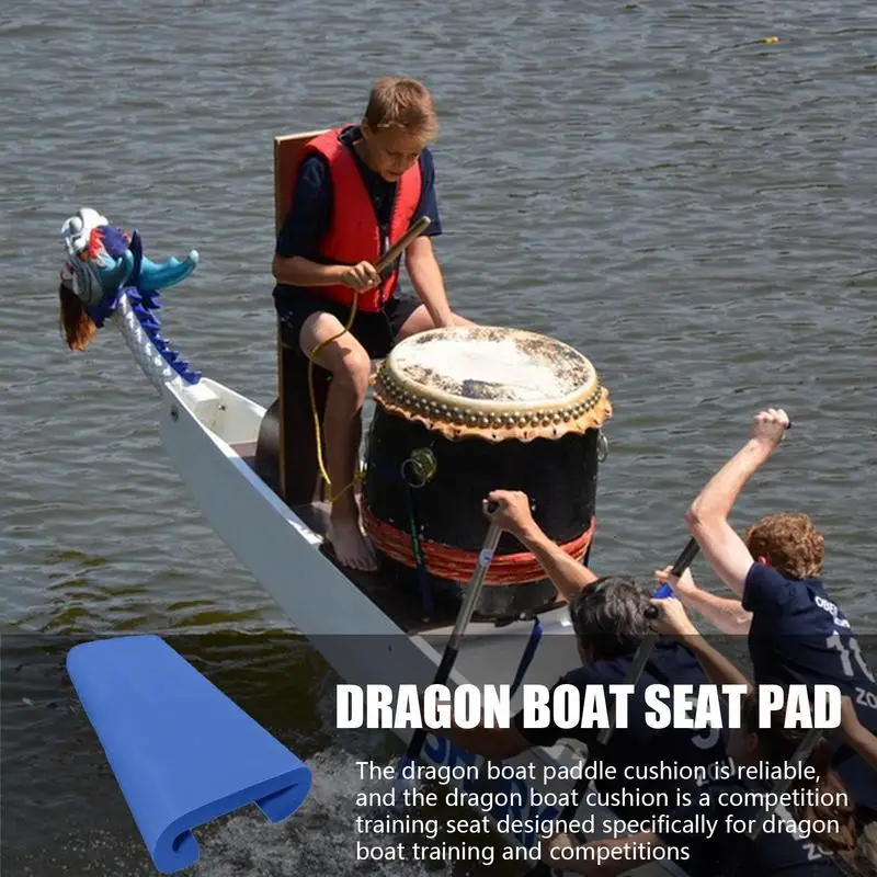 Kayaking Boat Cushions Seat Pad Dragon Boat Seat Cushion Anti-skid Shock Absorption Pad Bench Cover Soft Sitting Pads accessory