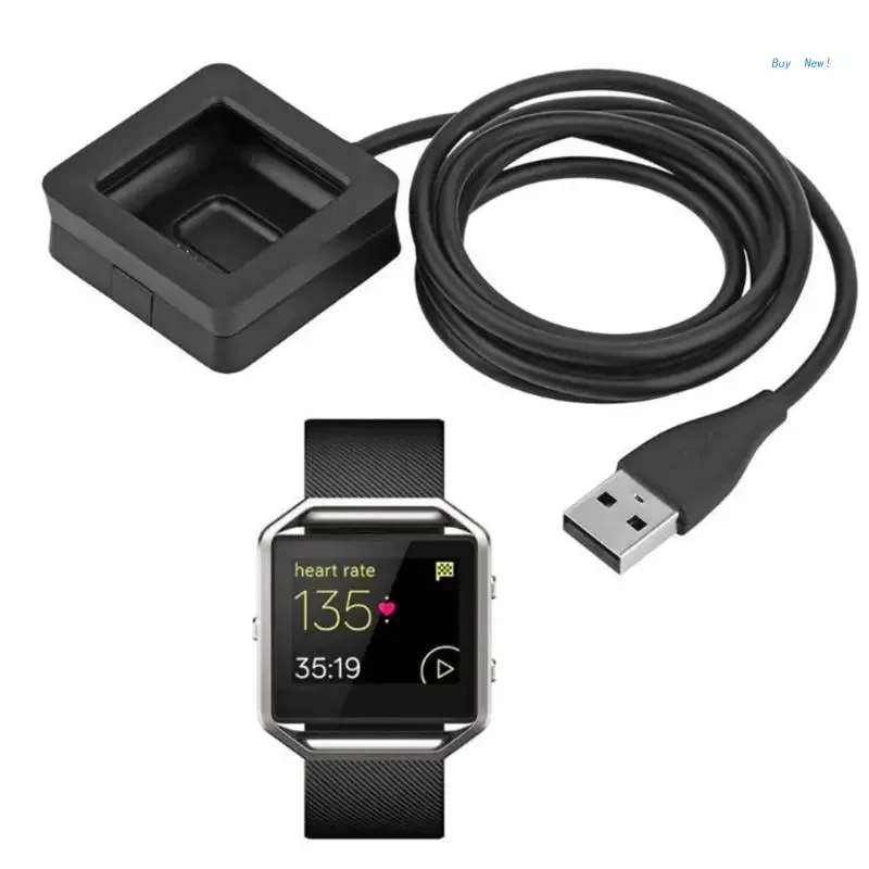USB Charging Cable for Fitbit Blaze Smartwatch Portable Watch Charging Dock Station Probe Charger Cord Wire