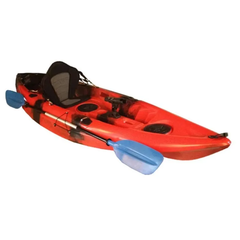 Innovative Pedal Drive Fishing Kayak With Paddle-Reliable Water Gear for Anglers, Smooth Propulsion Enhances Fishing Experience