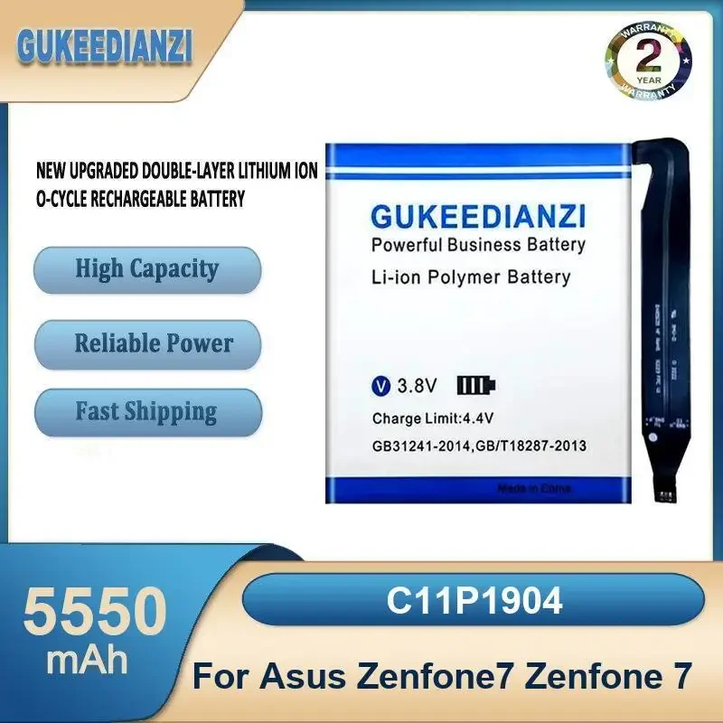 

C11P1904 Аккумулятор для мобильного телефона высокой емкости 5550 мАч для Asus Zenfone7 Zenfone 7