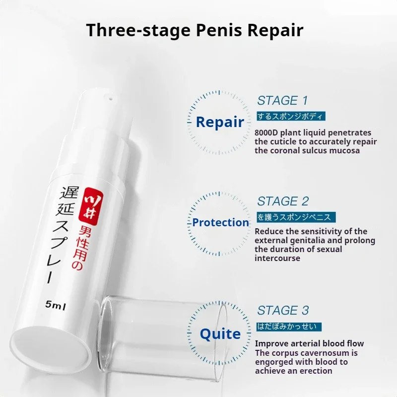 ذكر الجنس تأخير رذاذ دائم 60 دقيقة نمو القضيب توسيع أصعب مكافحة سرعة القذف الاستخدام الخارجي للبالغين #4