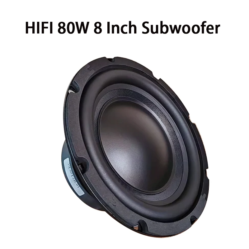 Portable Sound Loudspeaker 8 Inch Subwoofer 4 8 Ohm 80W  35 Core Midrange Bass Speaker Unit HIFI KTV Super Bass Speakers