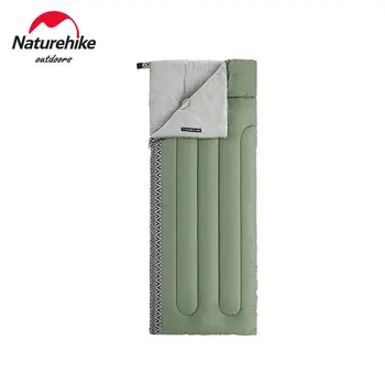 네이처하이크 업그레이드 캠핑 침낭 경량 3 계절 방수 관광 매트, 성인용 통풍 코튼 침낭