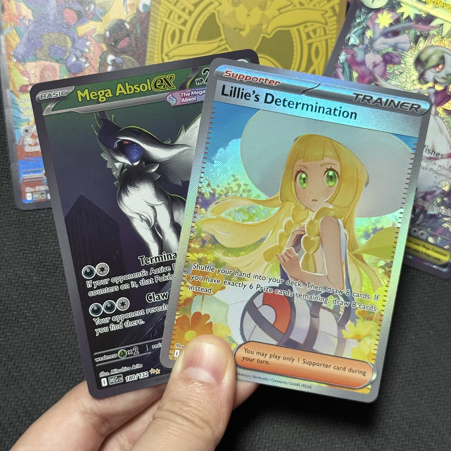 PTCG Proxy Cards Texture Phantasmal Flames Charizard Heracross Lopunny Mega Evolution Gardevoir Latias Lucario Collectible Card