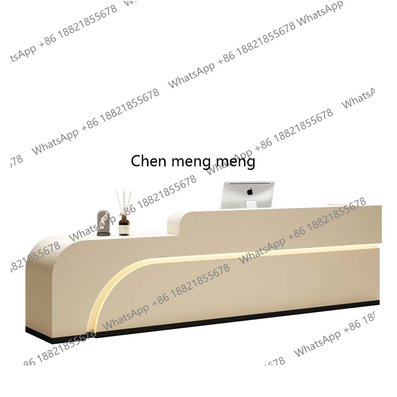 Semplice negozio di abbigliamento cassa pagina reception salone di bellezza clinica yoga salone di salute vernice da forno