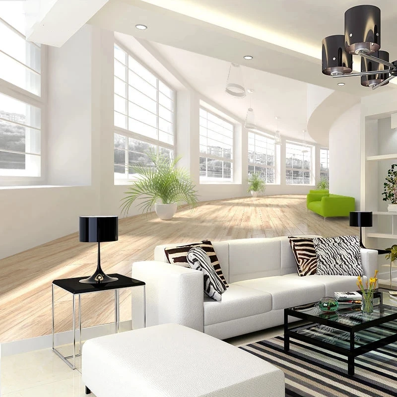 Customized Modern Simple 3D Space Expansion Mural Wallpaper Office Home Decor Living room TV background wall bedroom restaurant