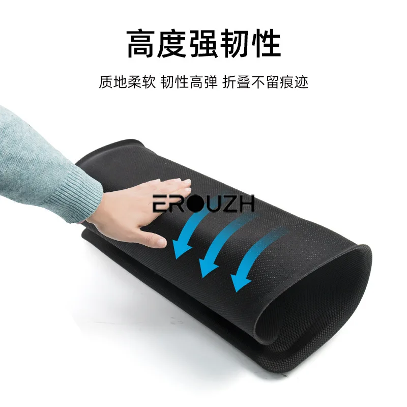 Suitable for Tesla Model y Fully Surrounded XPE Foot Pad 3D Stereo High Right Rudder Side Tailbox Pad TPR