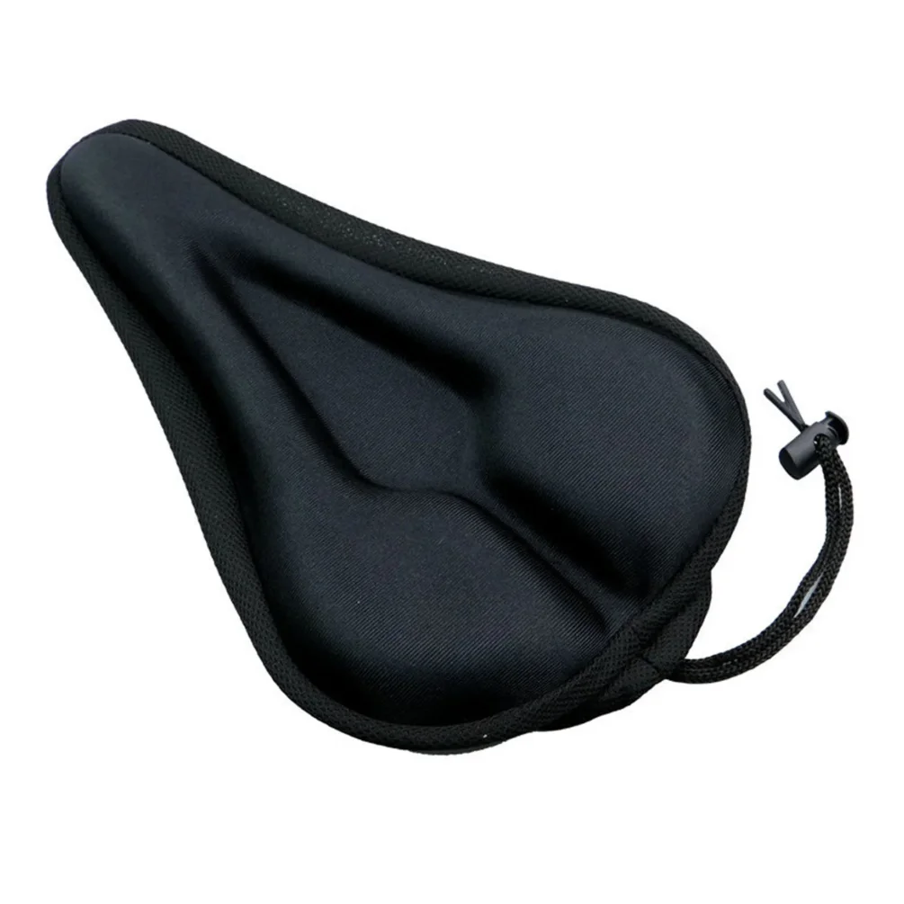 

Bike Seat Cushion - Gel Padded Bike Seat Cover for Men Women Comfort, Extra Soft Exercise Bicycle Seat Compatible