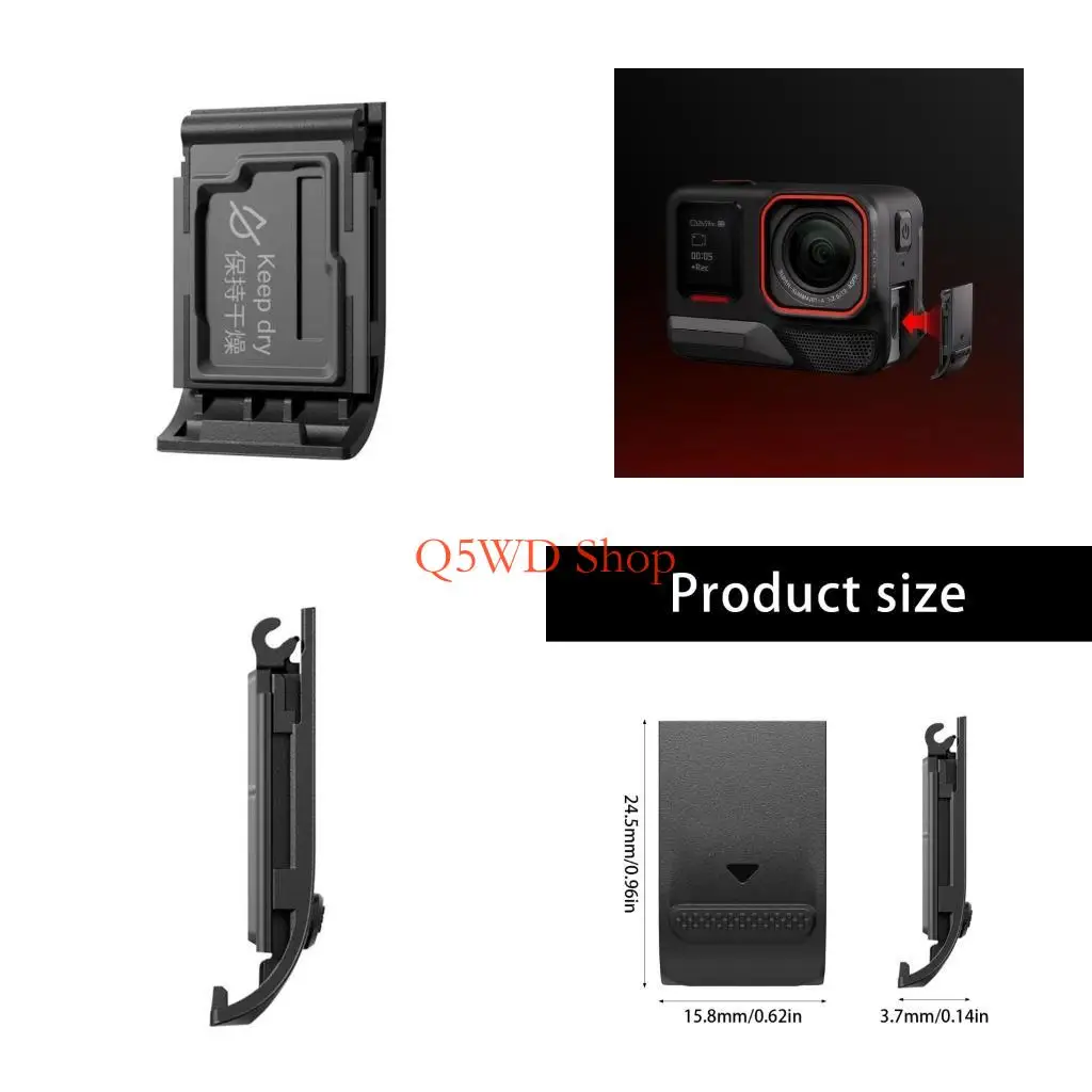 Q5WD Camera USB Port Protectors Tight Seal Cover for AcePro2 Outdoor Adventure Essential